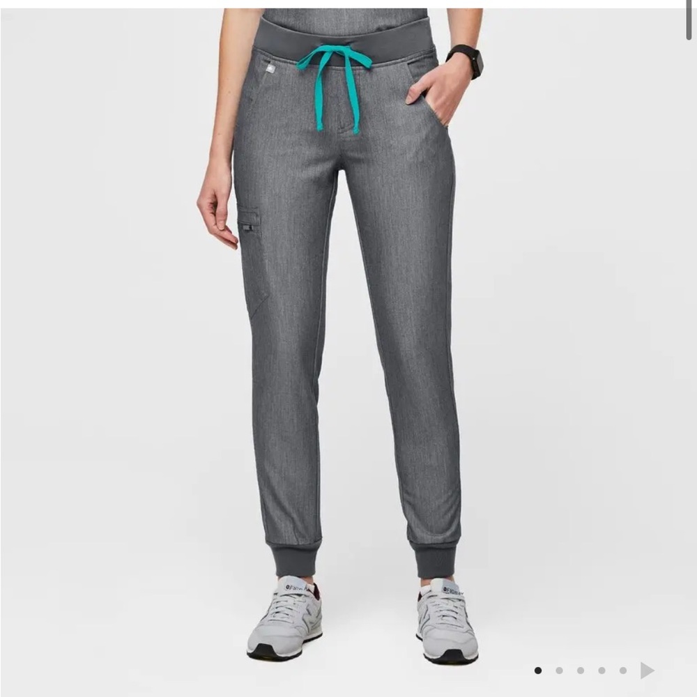 Figs Gray / Graphite Zamora Jogger Scrub Pants